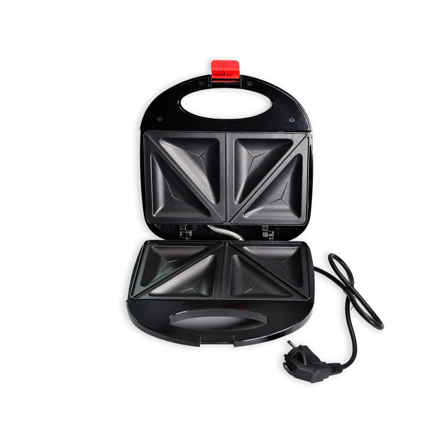 2819 Sandwich Maker Makes Sandwich Non-Stick Plates| Easy to Use with Indicator Lights DeoDap 2819 Sandwich Maker Makes Sandwich Non-Stick Plates| Easy to Use with Indicator Lights DeoDap